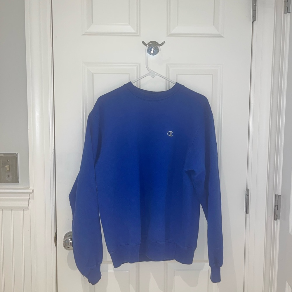 Dark Blue Champion Crewneck